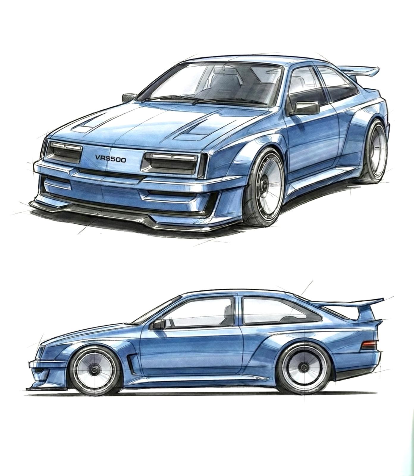 1st Sketches & Digital Modeling